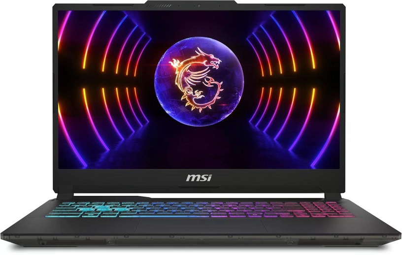 Sülearvuti MSI Cyborg 15 A13VFK-1218NL, Intel® Core™ i7-13620H, 16 GB, 512 GB, 15.6 ", NVIDIA GeForce RTX 4060, must, inglise (us)