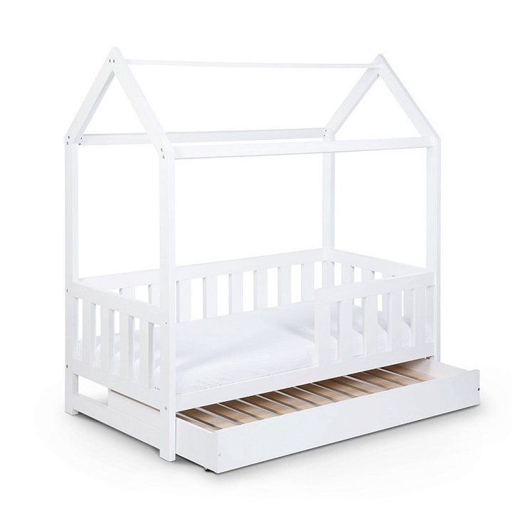 Детская кровать LittleSky Liv, белый, 167 x 88 см