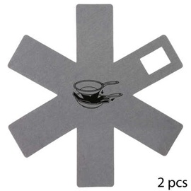 Защитные чехлы для кастрюль и сковородок 5five Simply Smart 135292, 38.1 см, серый, войлок, 2 шт.