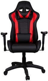 Игровое кресло Cooler Master Caliber R1, черный/красный