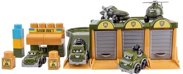 Transporta rotaļlietu komplekts Technok karinė technika Military Transport 9277, daudzkrāsaina