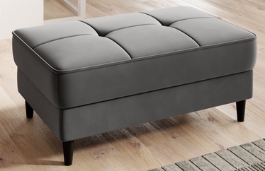 Пуф Bellis Velvetmat 4, серый, 62 см x 97 см x 42 см