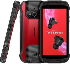 Mobilais telefons Ulefone Armor 15, sarkana, 6GB/128GB