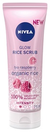 Ķermeņa skrubis Nivea Glow Rice Scrub, 75 ml