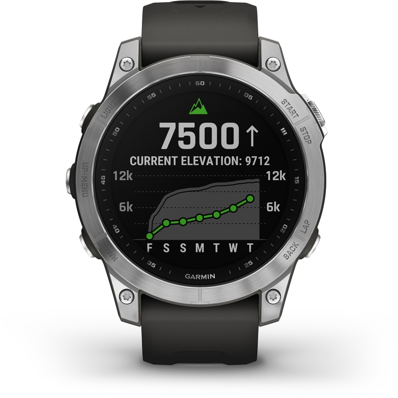 Умные часы Garmin Fenix® 7, серебристый