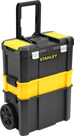 Instrumentu ratiņi Stanley Essential Rolling Workshop, 475 mm x 285 mm x 623 mm, melna/dzeltena