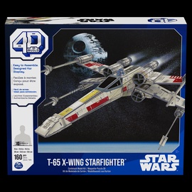 4D dėlionė Spin Master Star Wars Starship Xwing 6069813, 26.1 cm, įvairių spalvų
