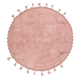 Vannitoa põrandamatt Foutastic Lowell 396RYH2386, roosa, 1000 mm x 1000 mm