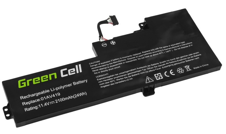 Klēpjdatoru akumulators Green Cell LE144, 2.1 Ah, LiPo