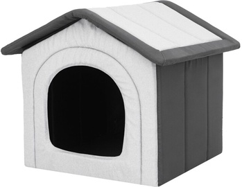 Кровать для животных Hobbydog House Ekolen Oxford BUEPGO4, серый/графитовый, R3