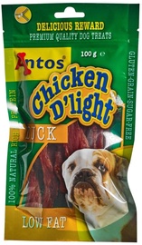 Лакомство для собак Antos Chicken D'light Duck, мясо утки, 0.1 кг