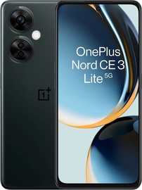 Mobiiltelefon OnePlus Nord CE 3 Lite 5G, must, 8GB/128GB