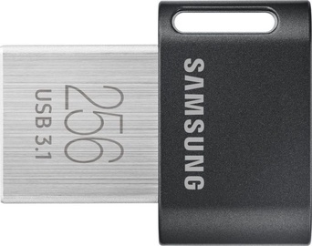 USB zibatmiņa Samsung MUF-128AB FIT, sudraba/melna, 256 GB