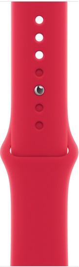 Nutikell Apple Watch Series 8 GPS 45mm RED Aluminium Case with RED Sport Band - Regular, punane