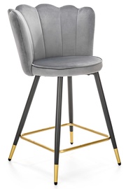 Baro kėdė H106, pilka, 58 cm x 58 cm x 96 cm
