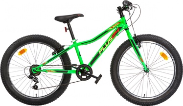 Velosipēds fatbike Aurelia Plus 24, 24 ", 15" (38 cm) rāmis, zaļa