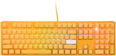 Клавиатура Ducky One 3 Cherry MX Speed Silver Английский (US), желтый
