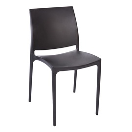 Садовый стул Aleana Emma, темно-серый, 47 см x 54 см x 81 см