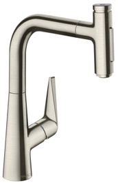 Virtuves jaucējkrāns Hansgrohe Talis Select M51 ComfortZone 220, nerūsējošā tērauda