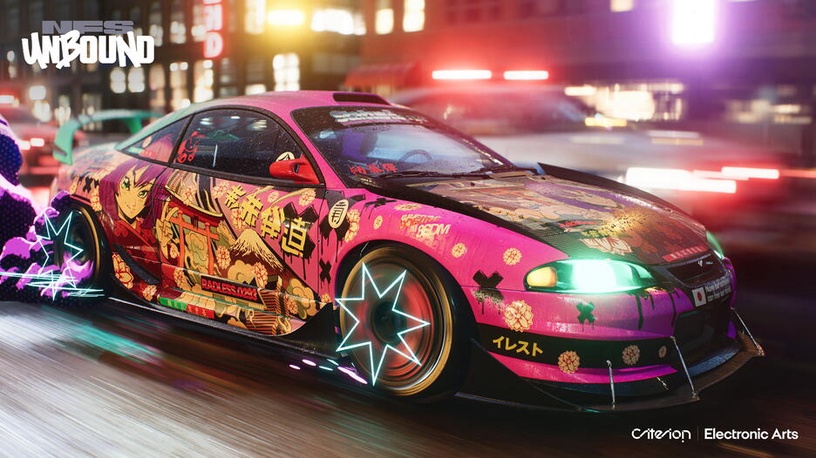 PlayStation 5 (PS5) mäng Electronic Arts NFS Unbound