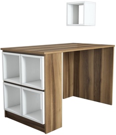 Galds Kalune Design Box 845HCT3804, balta/bēša/valriekstu