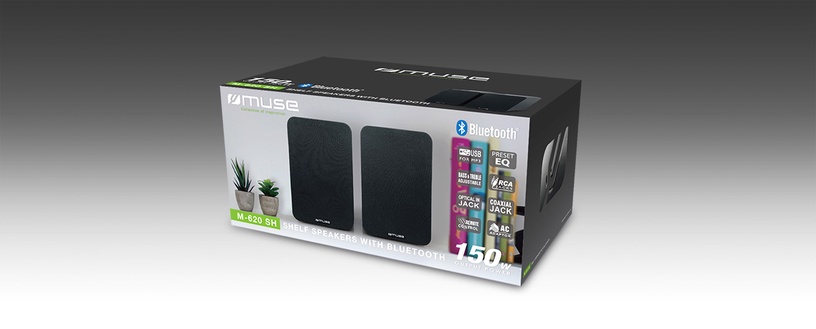 Bezvadu skaļrunis Muse M-620S, melna, 150 W