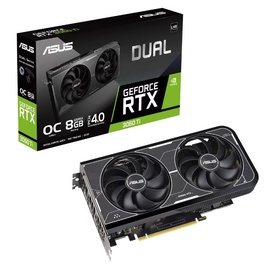 Videokarte Asus GeForce RTX 3060 Ti DUAL-RTX3060TI-O8GD6X, 8 GB, GDDR6X