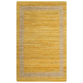 Ковер VLX Handmade Rug Jute 133733, желтый, 230 см x 160 см