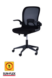Biroja krēsls Sunflex Hideaway, melna