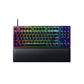 Klaviatūra Razer Huntsman V2 Tenkeyless Clicky Purple Switch EN, melna