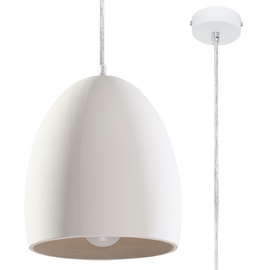 Lampa griesti Sollux Ceramic FLAWIUSZ, 60 W, E27