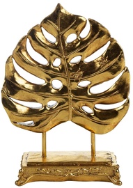 Декоративная фигурка Exotic Monstera Leaf, золотой, 19 см x 8 см x 26 см