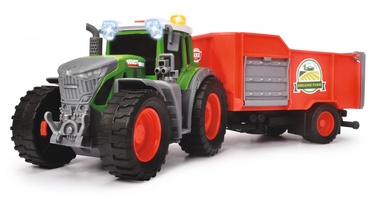 Žaislinis traktorius Dickie Toys Fendt Farm Trailer 203734001, įvairių spalvų