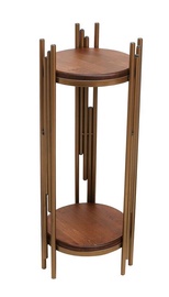 Журнальные столики Kalune Design 1037-2, коричневый, 30 см x 30 см x 80 см