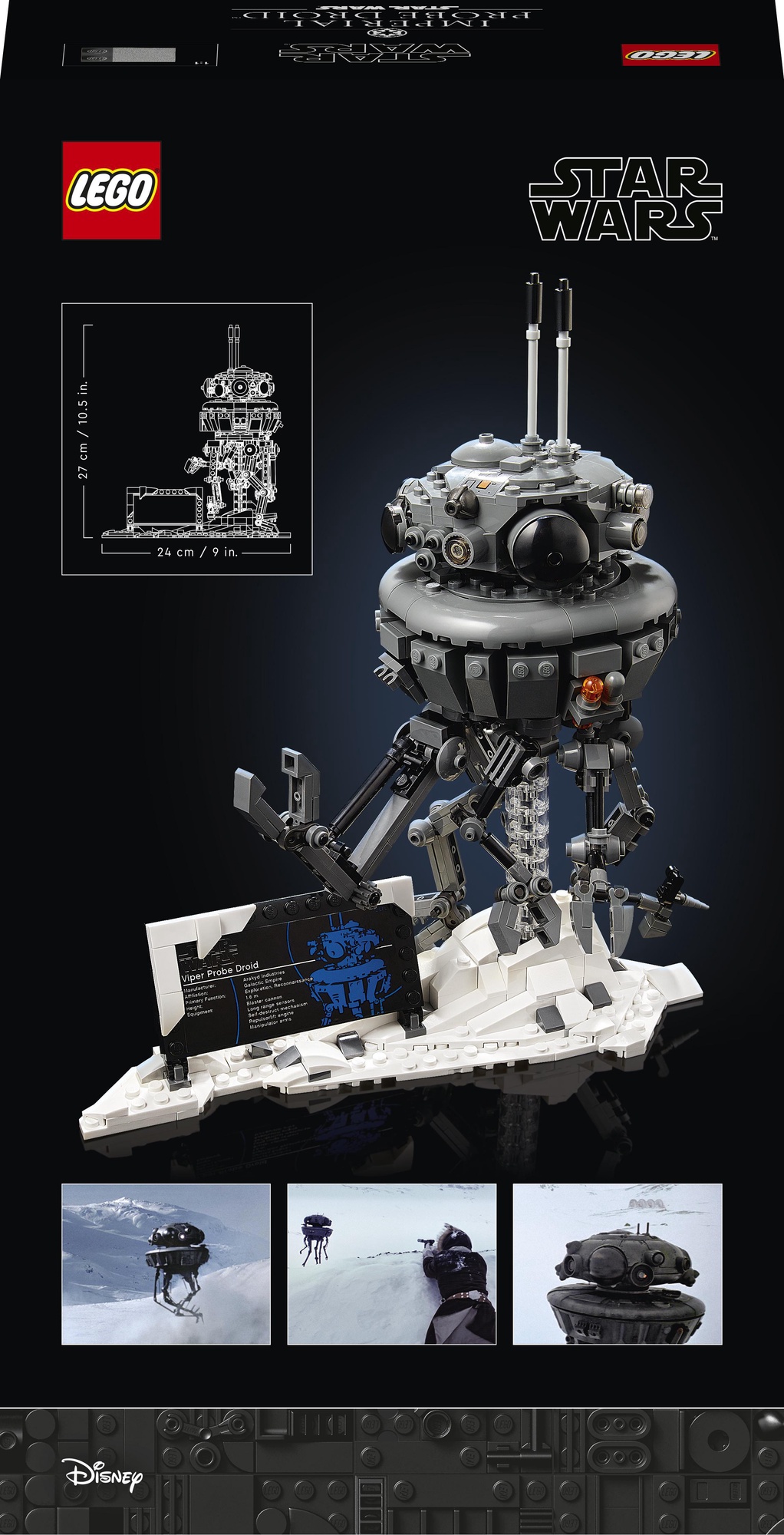 lego star wars imperial probe droid