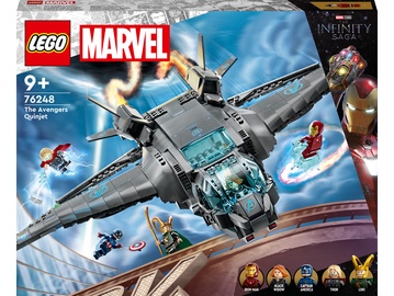 Konstruktor LEGO® Marvel Tasujate Quinjet 76248, 795 tk