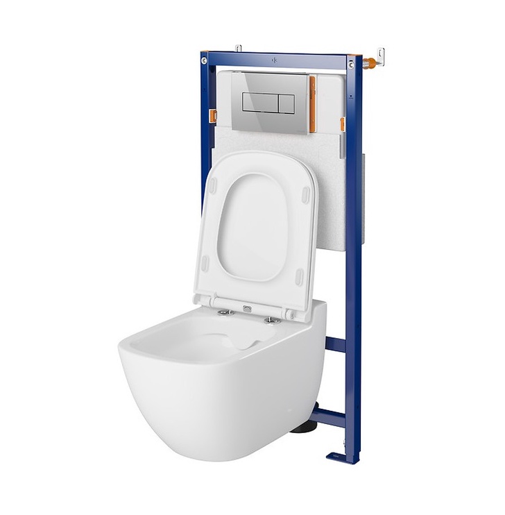 Piekarināmās tualetes komplekts Cersanit B657, 102 cm