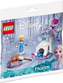 Konstruktors LEGO Disney Princess Elsa And Brunis Forest Camp 30559