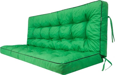 Комплект подушек для сидения Hobbygarden Pola P12ZIE7, зеленый, 120 x 105 см