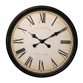Sienas kvarca pulkstenis Splendid Vintage, brūna, plastmasa, 50 cm x 50 cm, 50 cm