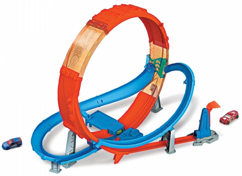 Krossiringrada Hot Wheels Track Set Massive Loop Mayhem GTV14