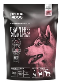 Sausā suņu barība PRIMADOG, lasis/kartupeļi, 1.5 kg