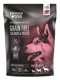 Sausā suņu barība Primadog, lasis/kartupeļi, 1.5 kg