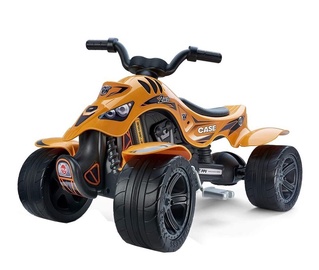 Pedaalidega auto Falk CE Quad, kollane