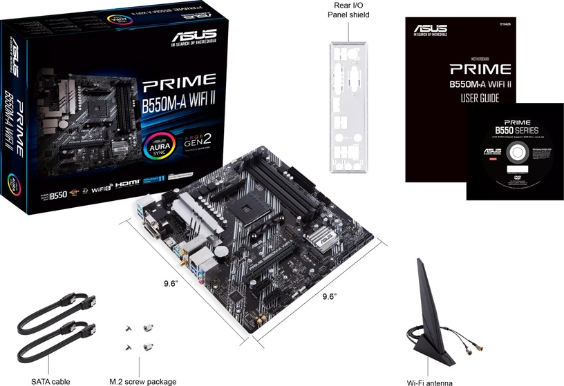 Mātesplate Asus PRIME B550M-A WIFI II