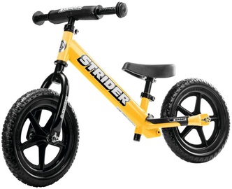 Балансирующий велосипед Strider Sport ST-S4YE, черный/желтый, 12″