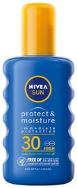 Kremas nuo saulės Nivea Sun Protect & Moisture SPF30, 200 ml