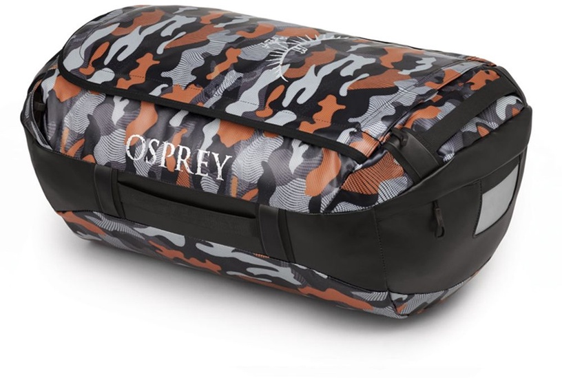 Ceļojumu soma Osprey Transporter 40, melna/oranža, 40 l