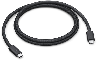 Vads Apple Pro Thunderbolt 5 Vīrietis, Thunderbolt 5 Vīrietis, 1 m, melna