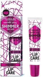 Huuleläige Floslek Lip Care Shimmer Metalic Pink, 10 g